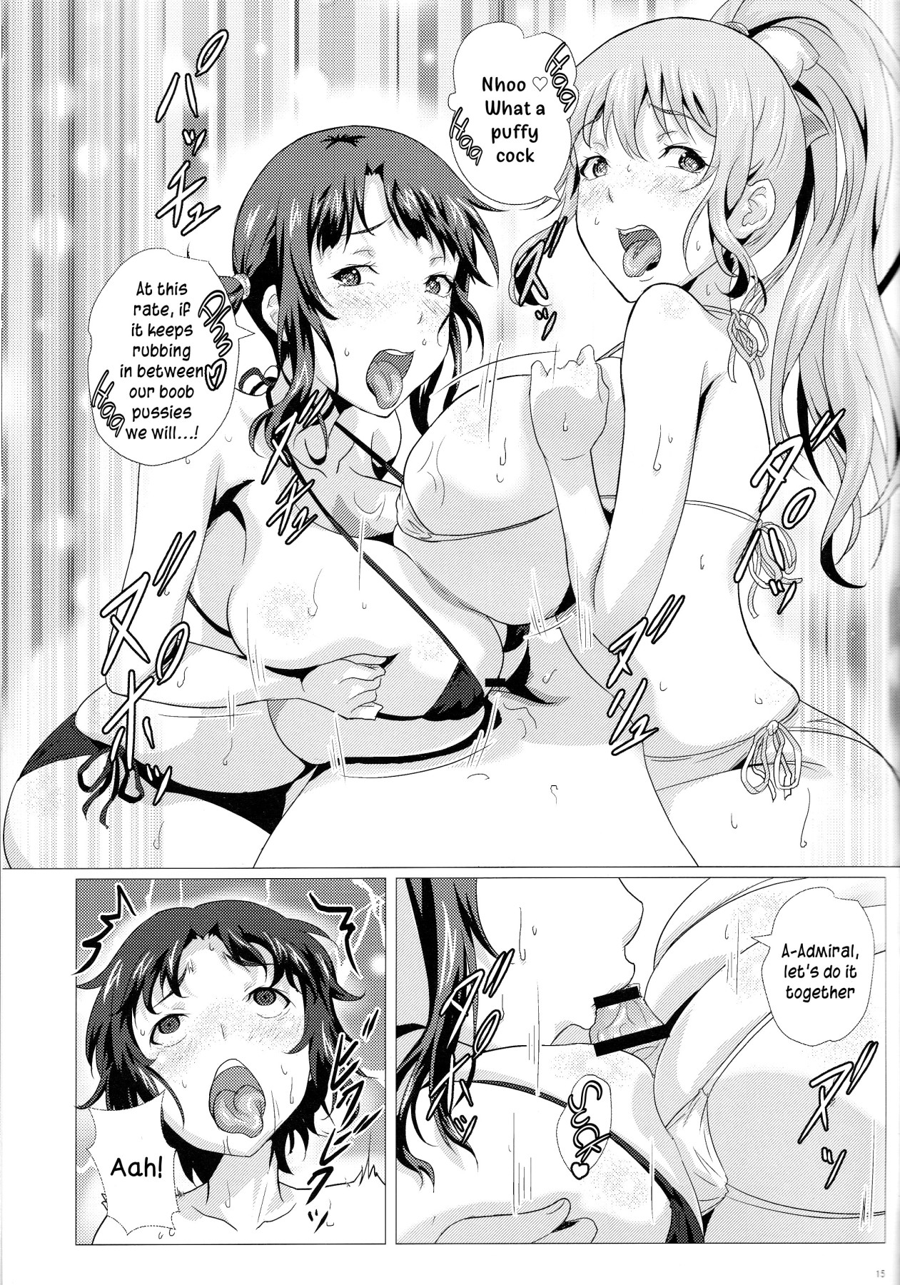 Hentai Manga Comic-Heavy Breasted Sisters and Titjob Luxury-Read-14